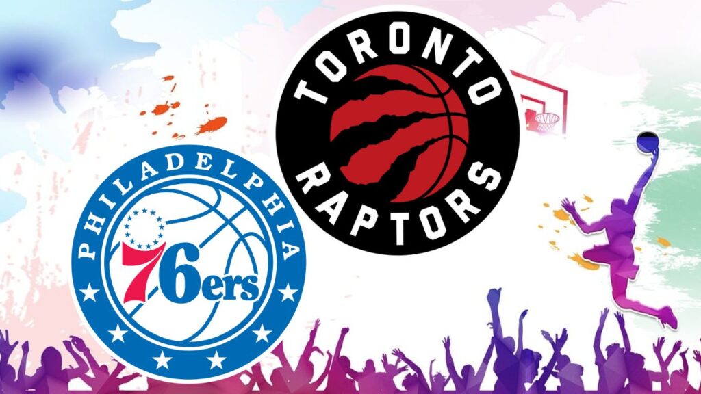 NBA Raptors vs 76ers