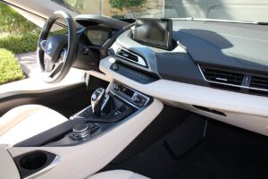 Interiors of Electric Car