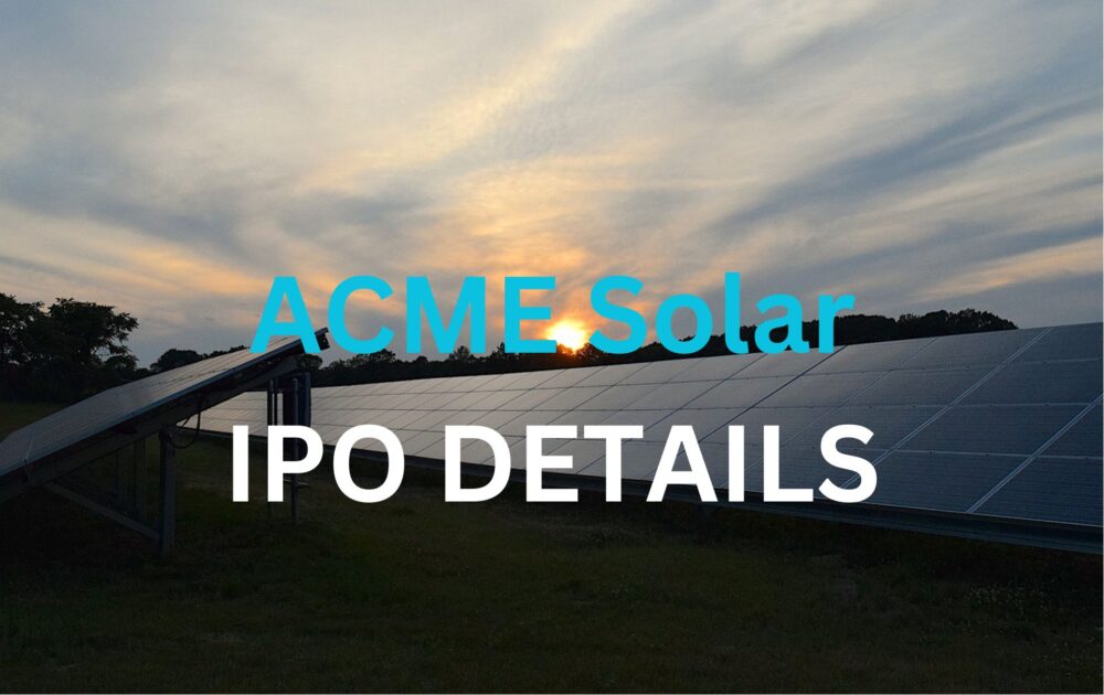 ACME Solar IPO